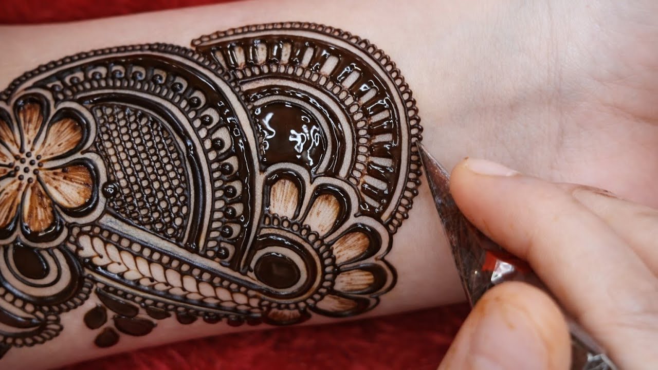 😍Beautiful Full Hand Bridal Mehndi Design | 💖Intricate Floral & Net Pattern 💕| Latest Henna Art 2026
