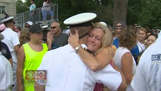 Naval Academy Students Finish Plebe Summer, See Families For First Time In 7 Weeks