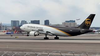 UPS Airbus A300F4-622R lands at Las Vegas | N147UP