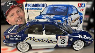 Death By Decal! A Full Build Of The 1996 Tamiya FF01 Ford Mondeo Car. (NOT FOR BEGINNERS)