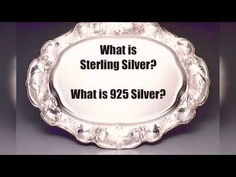 Video: Je, bangili ya Sterling silver itaharibika?