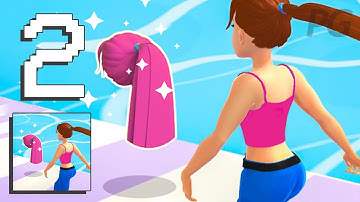 Wig Run #2  Gameplay Walkthrough [Android, iOS Game]