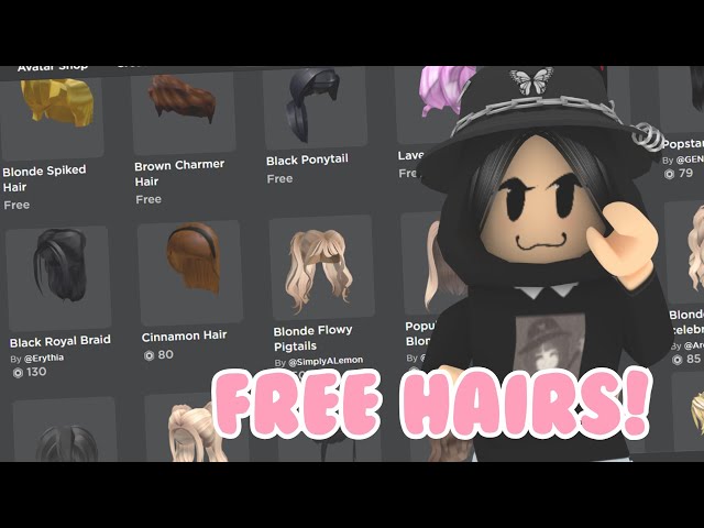 How to get free hair in Roblox#roblox #robloxedit #robloxgirl #robloxt