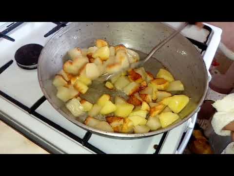 Самая вкусная жареная картошка
