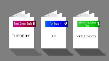 Theories of Intelligence (Binet- Simon Scale, Two Factor theory, Individual Intelligence Test)