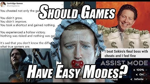 Should Games Have Easy Modes? [The Definitive Video Game Difficulty Video]