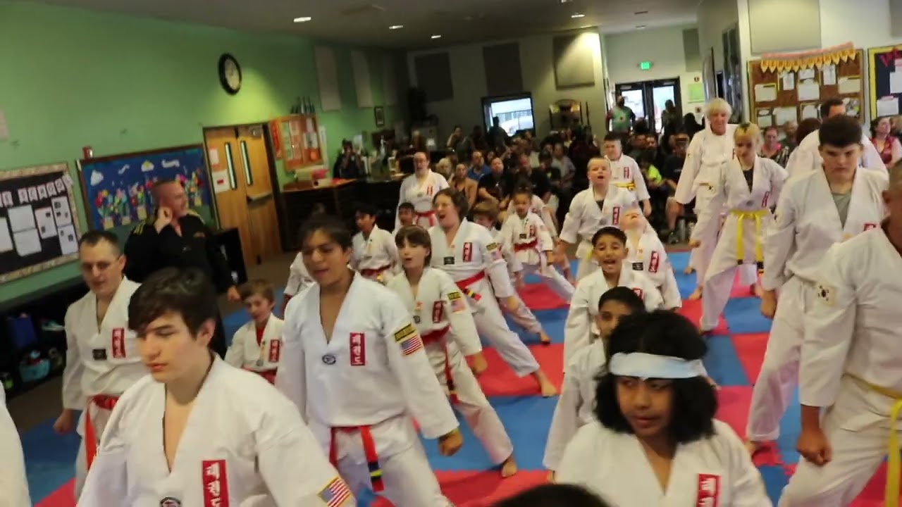 School of Respect Martial Arts Hillsboro Whole School Does the