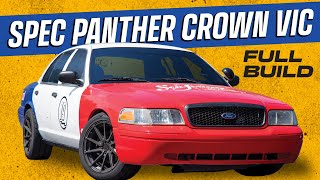 Full Build: CrimeBusting Crown Vic Turns Into A Spec Panther Racing Machine
