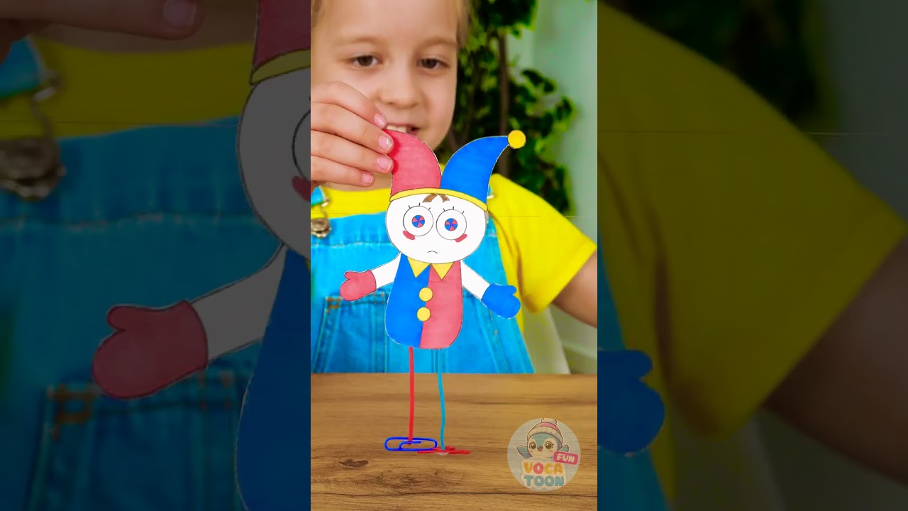 🎶 Dancing Pimni Papercraft! ✂️ Fun Craft and Play! ✨