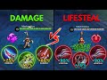 Ruby Damage Build vs Ruby Lifesteal Build