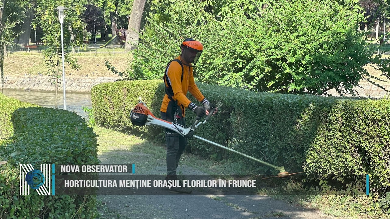 HORTICULTURA MENȚINE ORAȘUL FLORILOR ÎN FRUNCE HORTICULTURA MENȚINE ORAȘUL FLORILOR ÎN FRUNCE