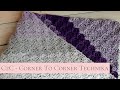 C2C azaz corner to corner - egy egyszerű és haladós horgolóminta takarónak, szőnyegnek, sálnak