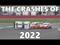 The crashes of 2022highlights  uk motorsport action