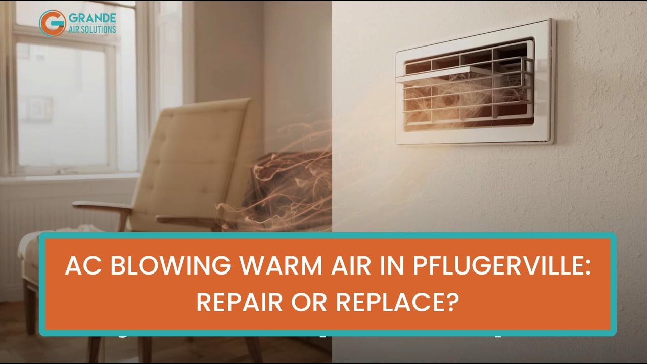 AC blowing warm air in Pflugerville: Repair or Replace?