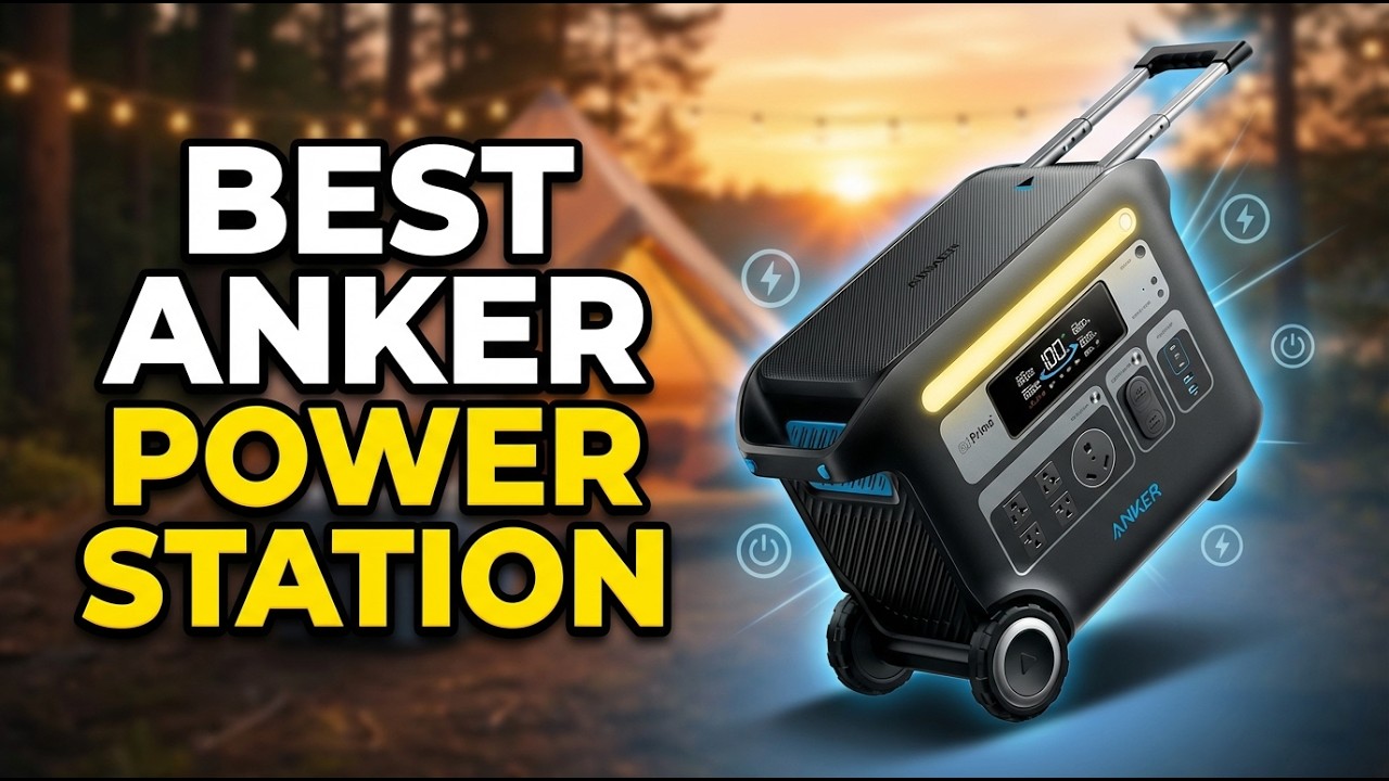 Лучшие портативные электростанции Anker 2026 года: 8 лучших портативных электростанций для дома и...