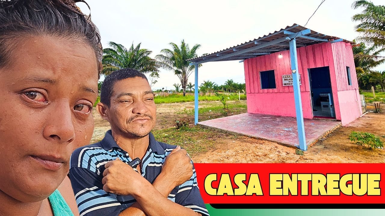 HOMEM DO BARRACO: EMOÇÃO NA ENTREGA DA CASA NOVA❤️