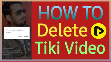 How to delete video on tiki app | Tiki app par video delete kaise kare | Tiki App.