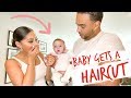 BABY GETS HER FIRST HAIRCUT | VLOGMAS DAY 2