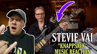 ONE HANDED!!!!! Steve Vai Reaction - KNAPPSACK | FIRST TIME REACTION TO
