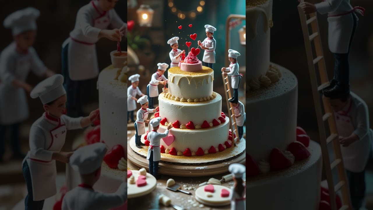 MINIATURE World of TINY Workers and SWEET Treats!