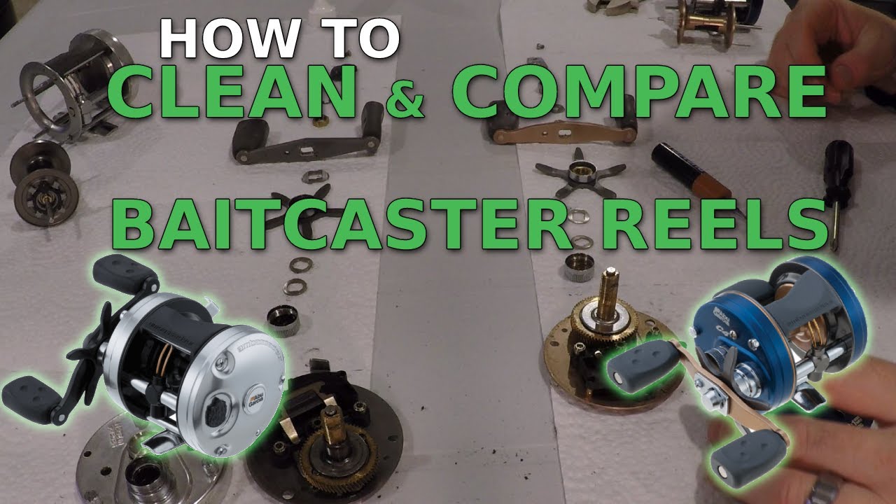 How to CLEAN and COMPARE Abu Garcia C3 & C4 Baitcaster Reels