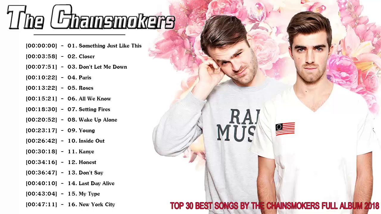 chainsmokers tour songs