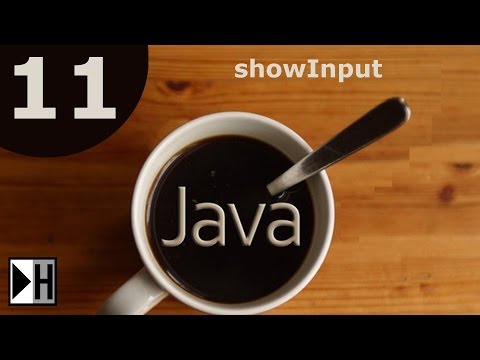 showInput in Java [Java NetBeans Course] [11/33]