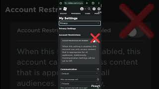 Fix Roblox &quot;The Experience is Unavailable Due to Your Account Settings Error&quot; - iPhone &amp; Android