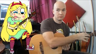 Video thumbnail of "Star vs the Forces of Evil Ending Theme - Acoustic Guitar Cover"