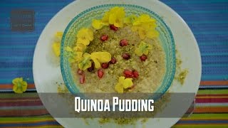 Sweet Quinoa Rose Pudding | Dalia's Kitchen | Vegan Vegetarian optional