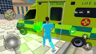 Ambulance City Rescue Simulator 3D Game - 911 Us Emergency Ambulance - New Mission Unlock (Android) screenshot 3