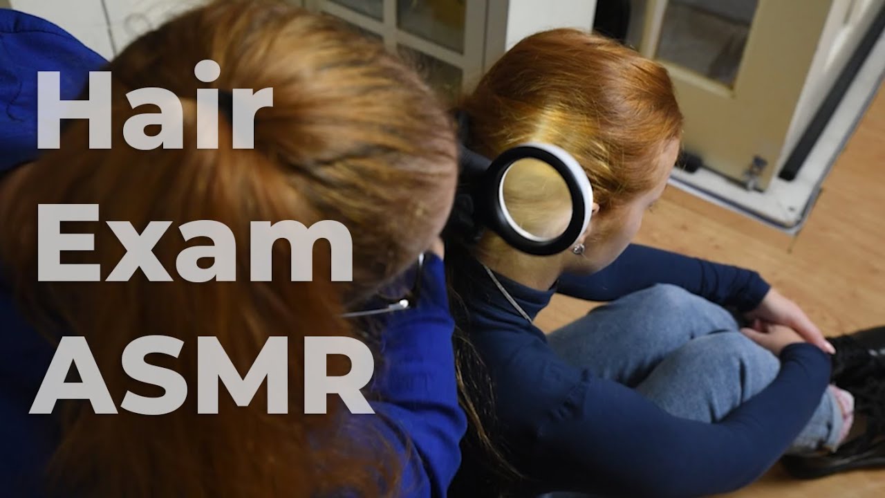 * ASMR * Hair check / Scalp check / Brushing / Real Person / Unintentional