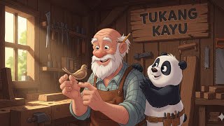 Hai Tukang Kayu Lagu Anak Edukatif Indonesia 3D Kartun Ceria | Belajar & Bernyanyi (Cipt: Pak Dal)