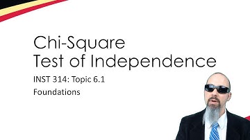6.1 Chi-Square Test Of Independence: Foundations