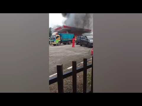 SPBU Parit 9 Toboali Nyaris Ludes Dilalap Sijago Merah