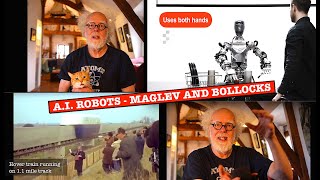 A.i. Robots - Magnetic Trains - Prof Simon