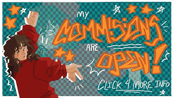 OPENING COMMISSIONS!!