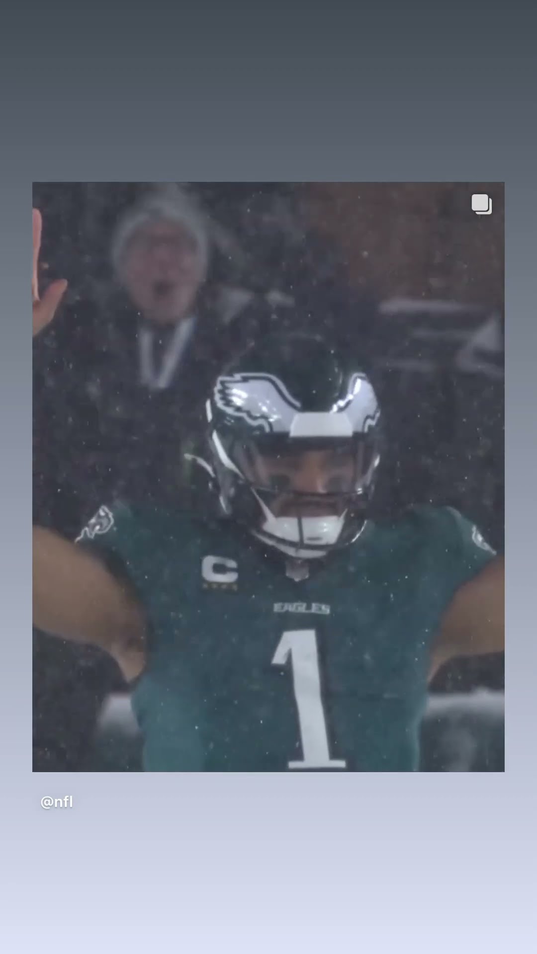 Is he Hall of Fame? #hoodnews #saquonbarkley #eagles #NFL #football #viralvideo #snow #sports #omg
