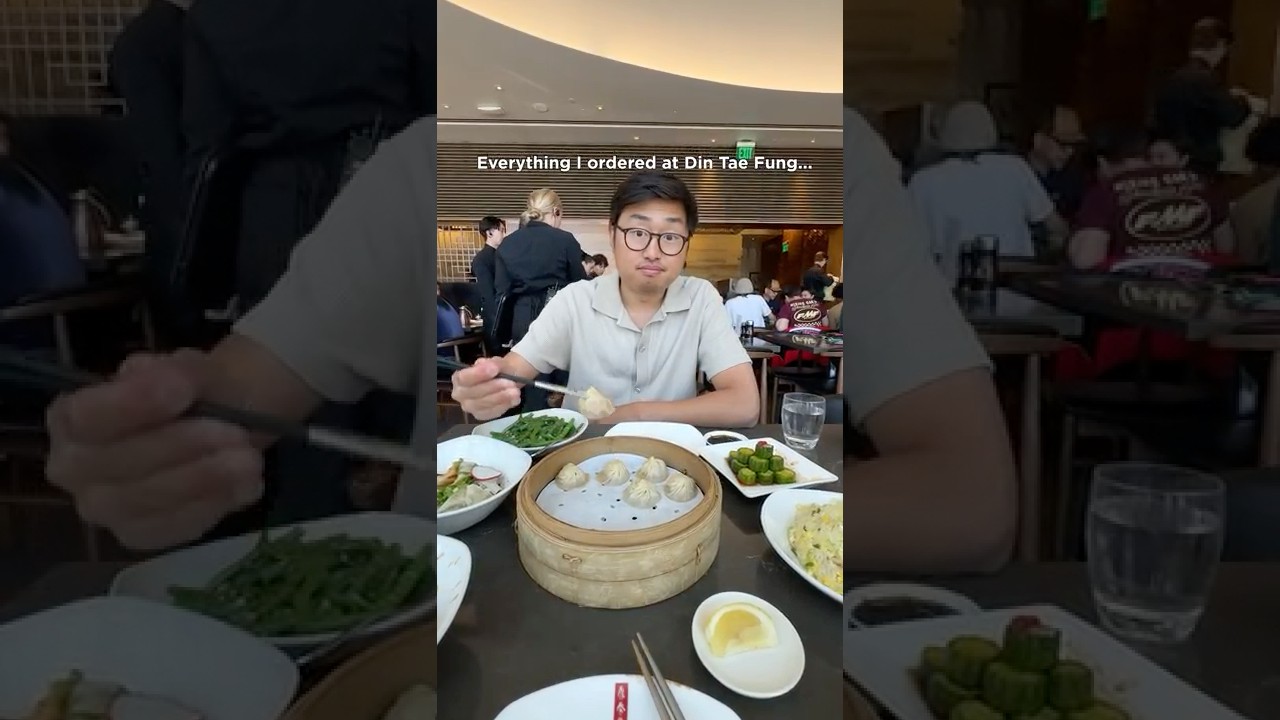 Everything I ate at Din Tae Fung