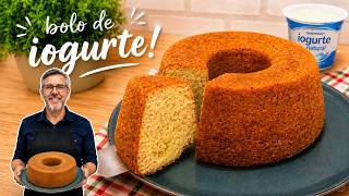 BOLO DE IOGURTE SUPER MACIO | A RECEITA MAIS FÁCIL PARA FAZER EM CASA | NOSSA COZINHA