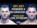 UFC  257: Poirier vs. McGregor 2 Media Day LIVE Stream - MMA Fighting