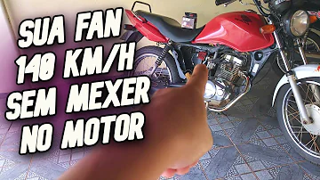 O que fazer para deixar minha Fan 125 mais forte?