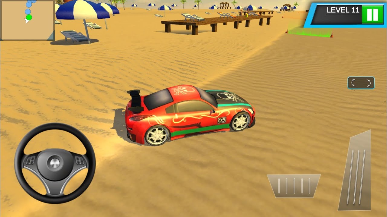 Car Driving Simulator 2020 - Beach Parking Game - (Level 9-12) Android Games