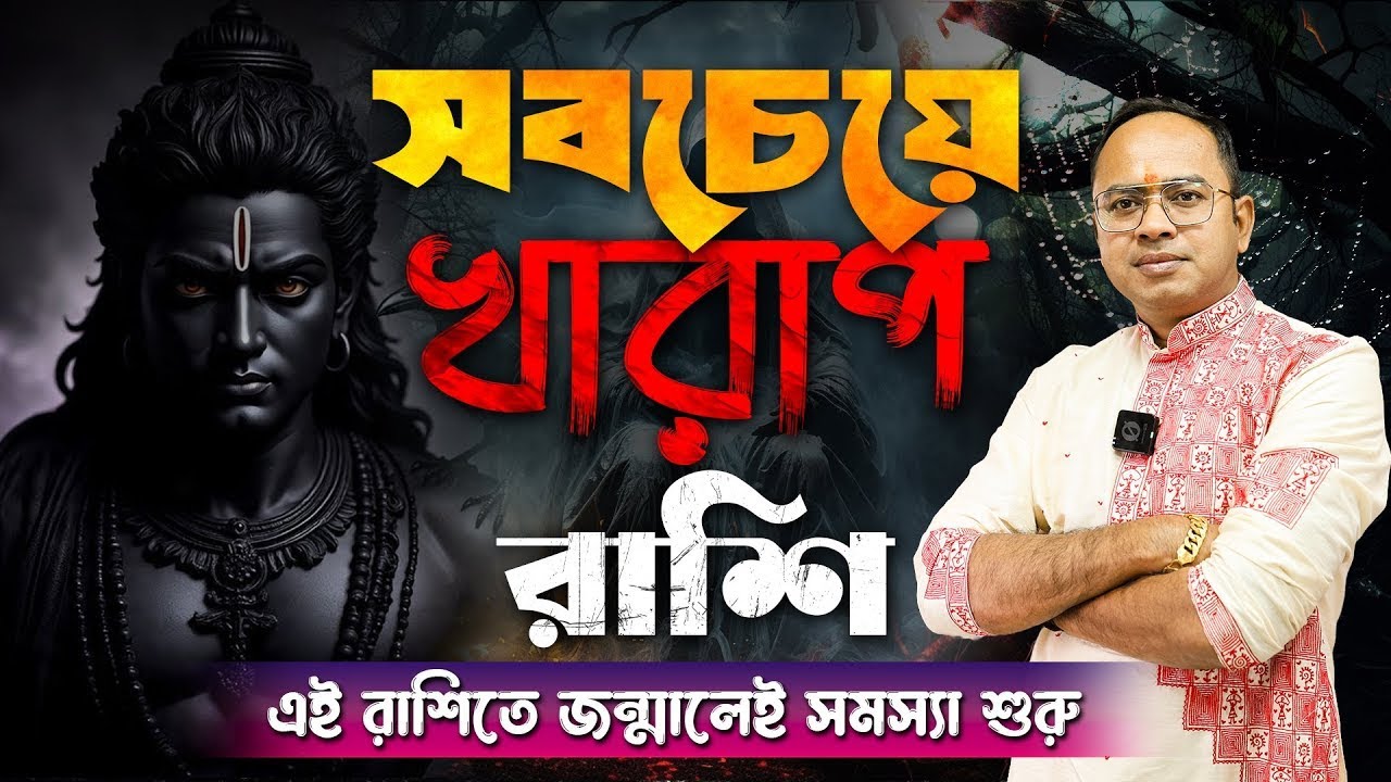 সবচেয়ে ভয়ংকর রাশি কোনটি? | রাশির অন্ধকার দিক: আপনি কি জানেন? | Santanu Dey