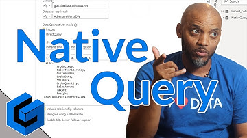 Native Query: Be careful when using in Power BI