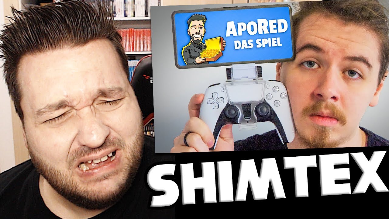 Videospiele von & mit DEUTSCHEN YOUTUBERN!? 📱 @Shimtex Reaction