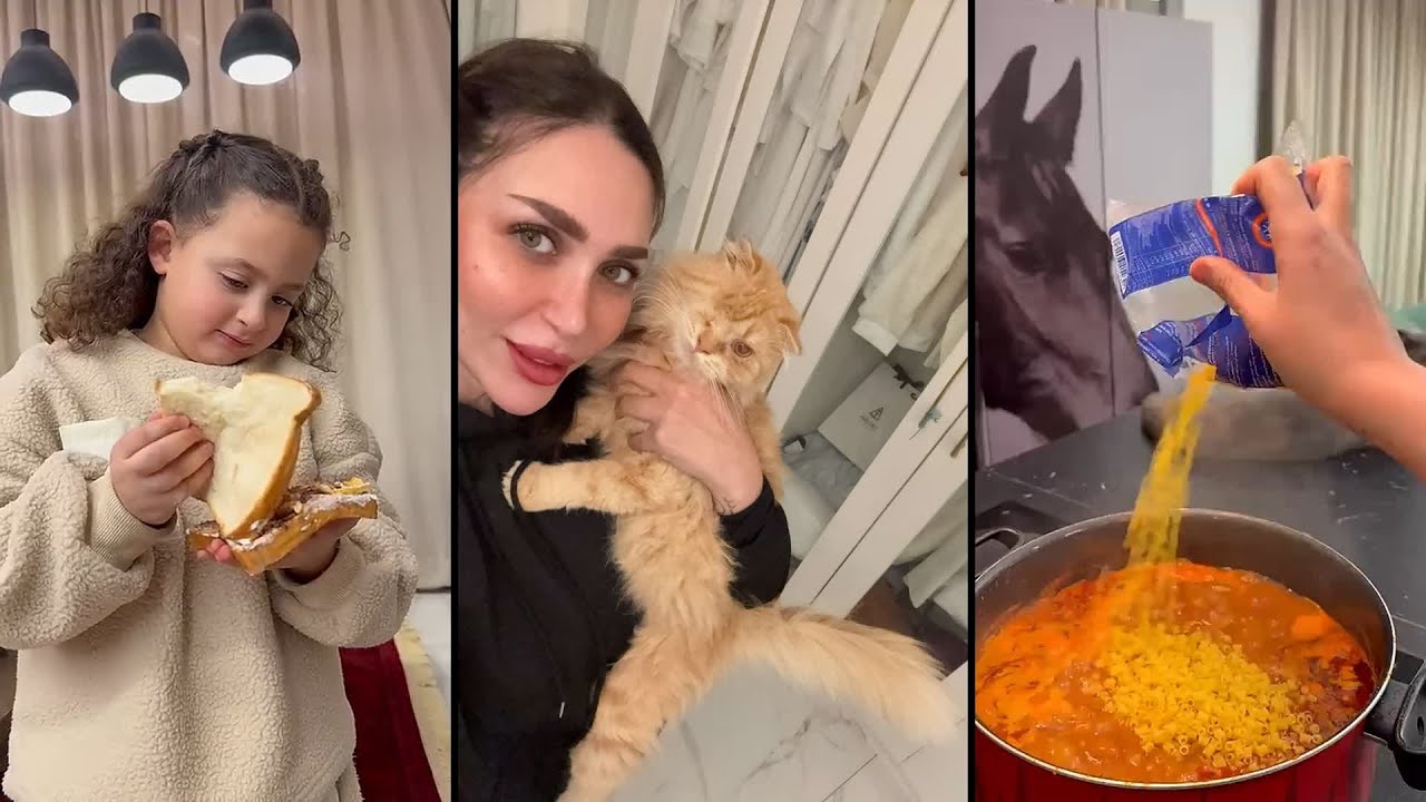 دكتوره خلود أجواء خيال في الشاليه مع ليان وليليان وخالد وتطبخ لهم مبكبكة ليبية !!