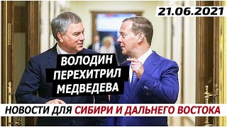 Володин перехитрил Медведева. 21.06.2021. Мальцев