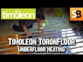 Installing  Omnie Zero  Build Up Underfloor Heating