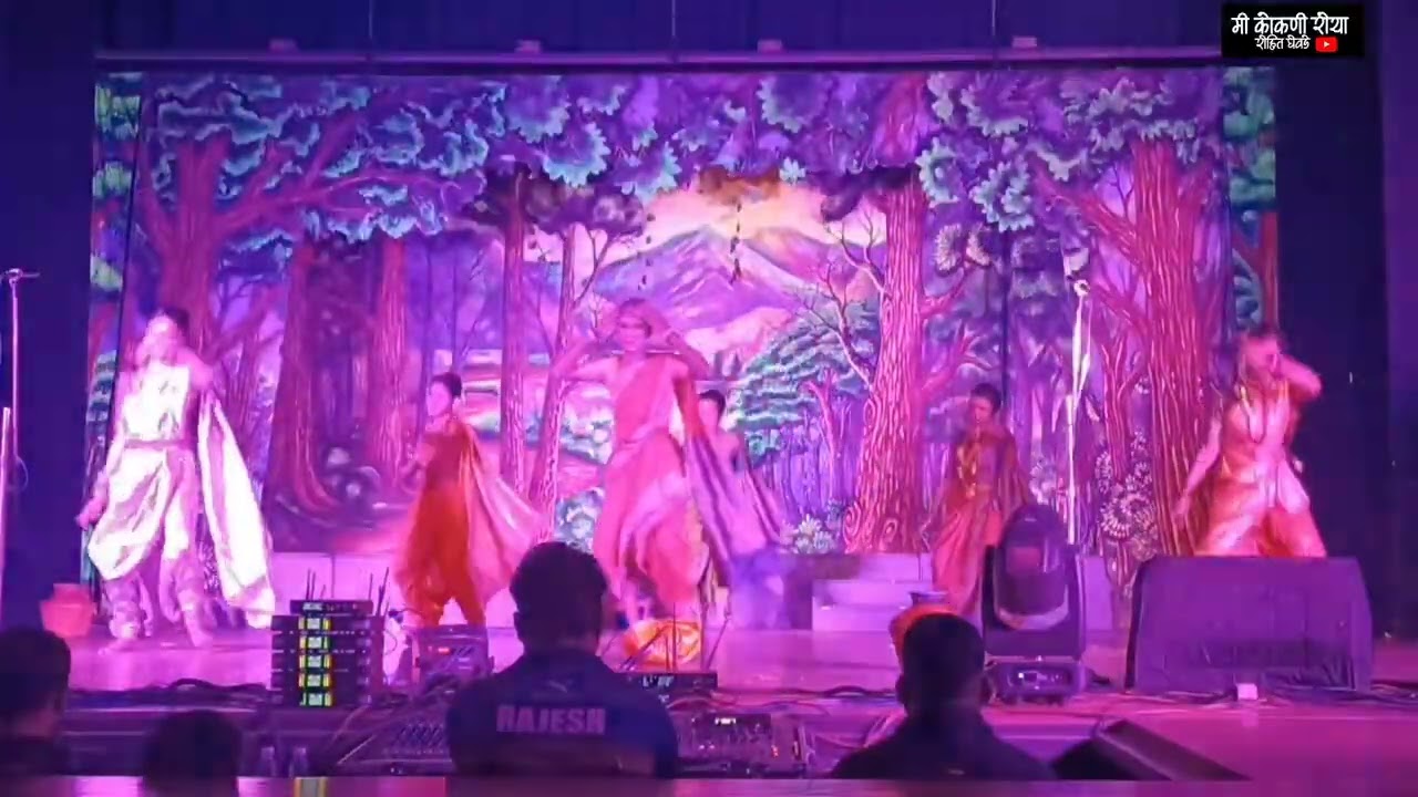 श्री पाणबुडी देवी सांस्कृतिक कलामंच मुंबई गायिका हर्षाली पवार मावशी इंट्री 😍🥰